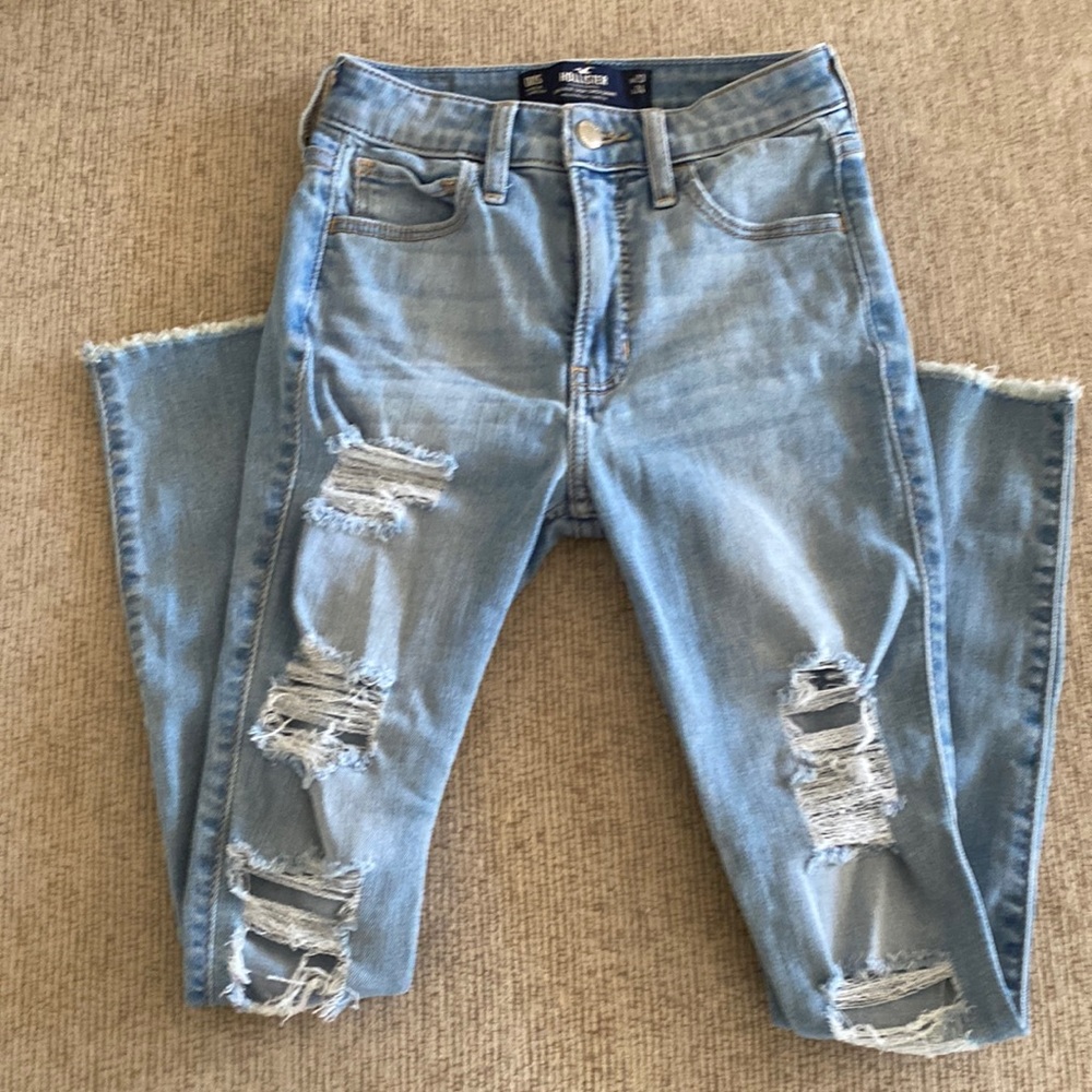 Hollister distressed jeans